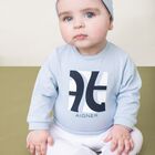 قبعة بشعار باللون الأزرق للأولاد , 2, hi-res