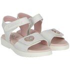 صندل بنات باللون العاجي, 2, hi-res