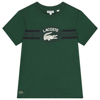 Boys Green Logo T-Shirt