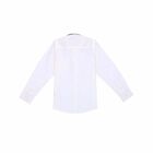 Boys White Long Sleeved Shirt, 1, hi-res
