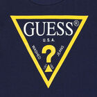 Boys Navy Logo T-Shirt, 4, hi-res