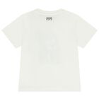 Boys White Elephant Logo T-Shirt, 1, hi-res