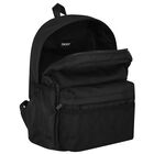 Black Logo Backpack, 1, hi-res