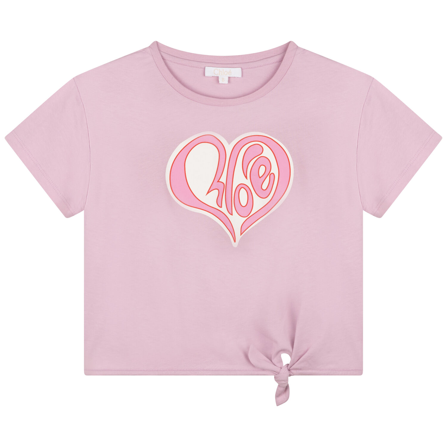 Girls Pink Logo T-Shirt, 4, hi-res