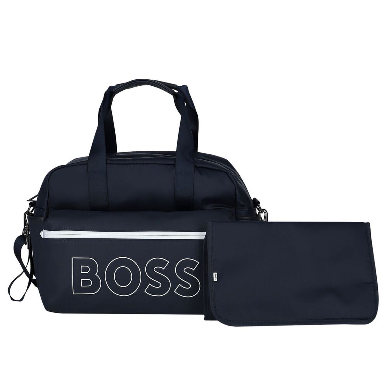 شنطة مواليد بالشعار باللون الكحلي للأطفال  , 1, hi-res image number null