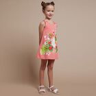 فستان بنات باللون الزهري, 1, hi-res