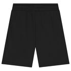 Black Logo Shorts, 1, hi-res