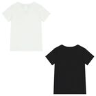 Boys Black & White Medusa T-Shirts ( 2-Pack ), 1, hi-res