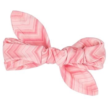 Baby Girls Pink Poudra Zig Zag Headband