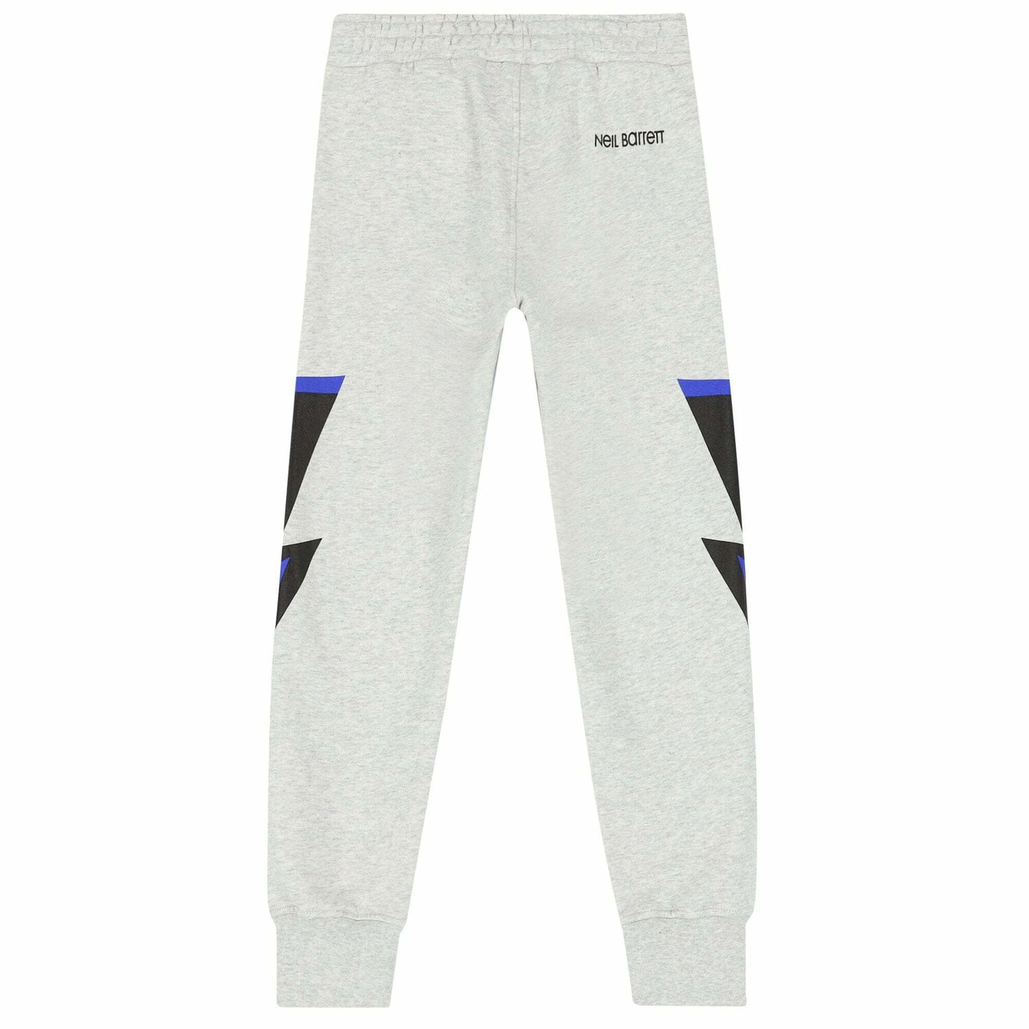 Boys Grey Thunderbolt Joggers, 1, hi-res