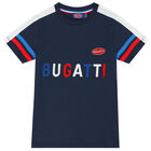 تيشيرت بالشعار باللون الكحلى للاولاد, 2, hi-res