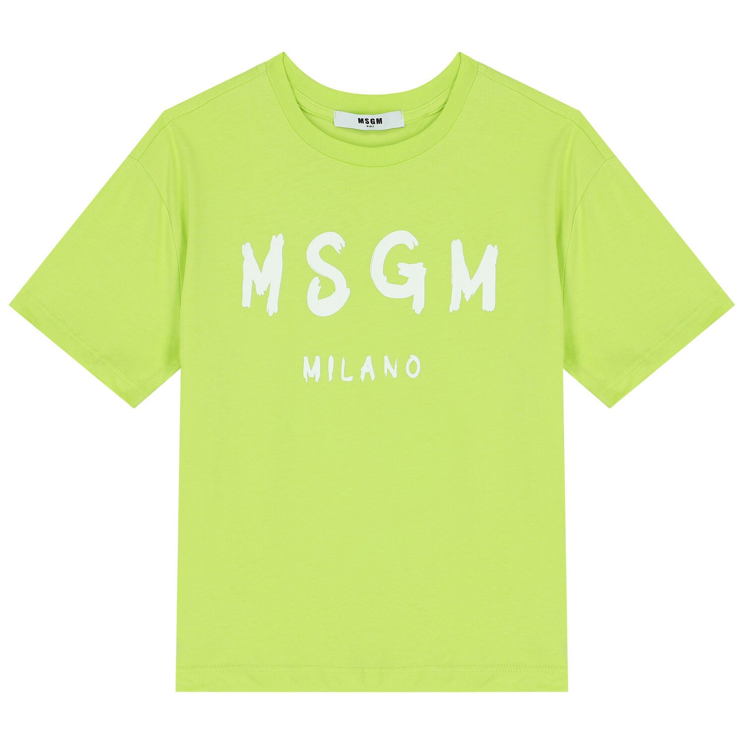 تيشيرت بالشعار باللون الأخضر والأبيض, 2, hi-res