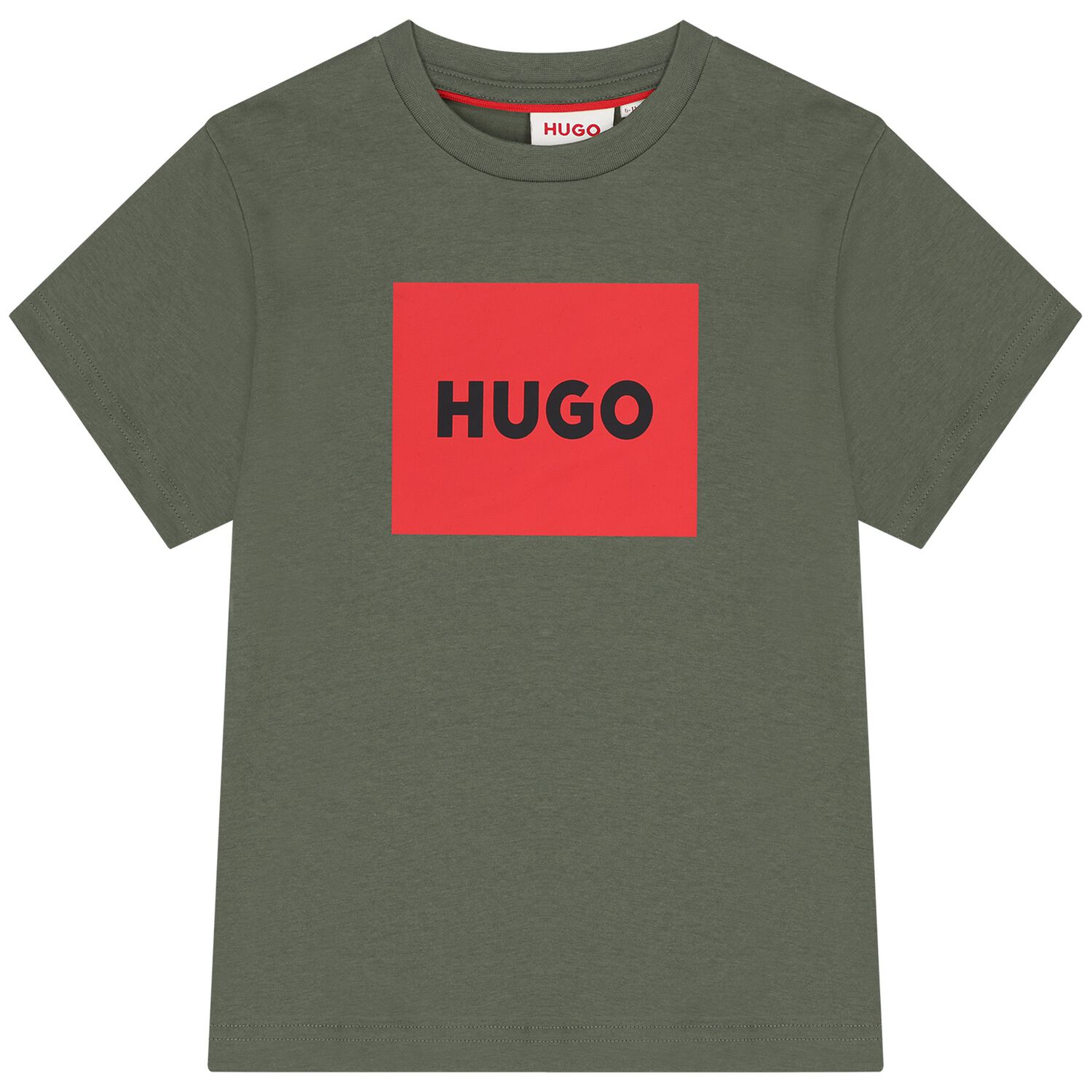 تيشيرت بالشعار باللون الأخضر للأولاد, 4, hi-res