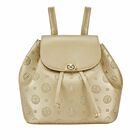 Girls Gold Logo Backpack, 1, hi-res