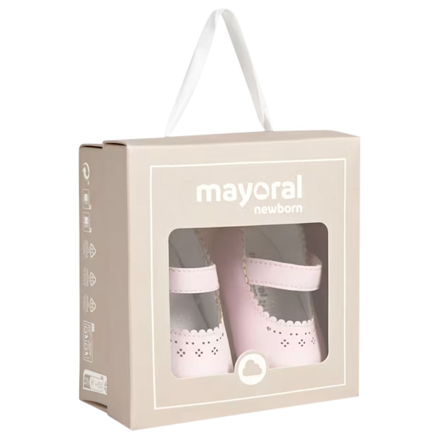 Baby Girls Pink Leather Pre Walker Shoes, 2, hi-res