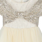 فستان عيد جاكار مطرز باللون الذهبي , 1, hi-res