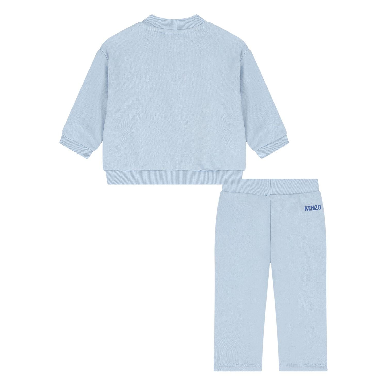 Younger Boys Blue Logo Tracksuit, 1, hi-res