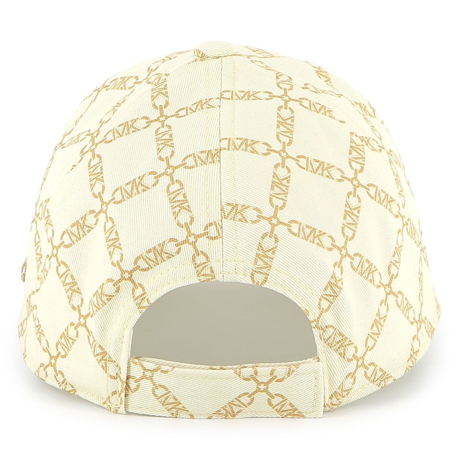 Girls Ivory & Gold Logo Cap, 1, hi-res image number null