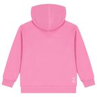 بلوزة بغطاء رأس وردية اللون للفتيات بطبعة هالو كيتي, 1, hi-res