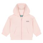 Younger Girls Pink Logo Tracksuit, 1, hi-res