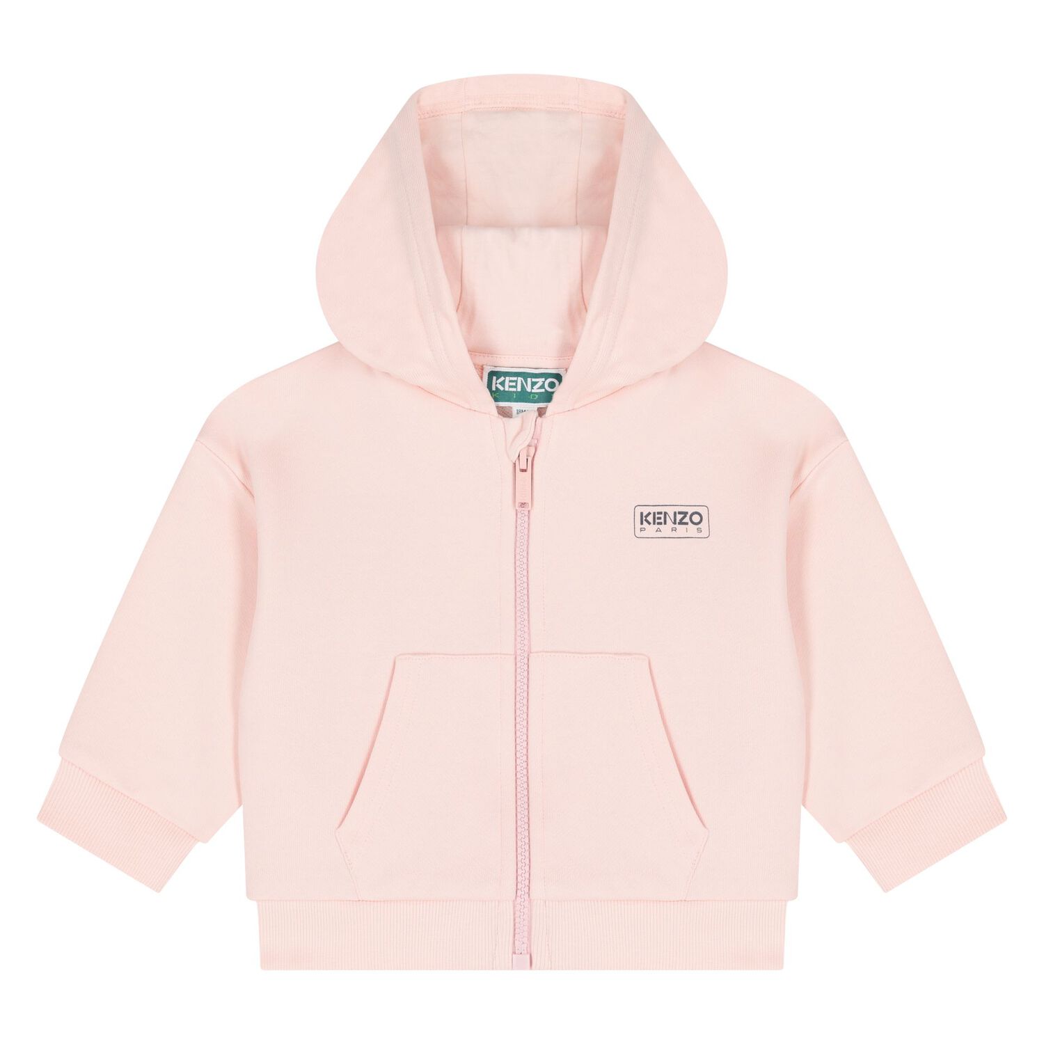 Younger Girls Pink Logo Tracksuit, 1, hi-res