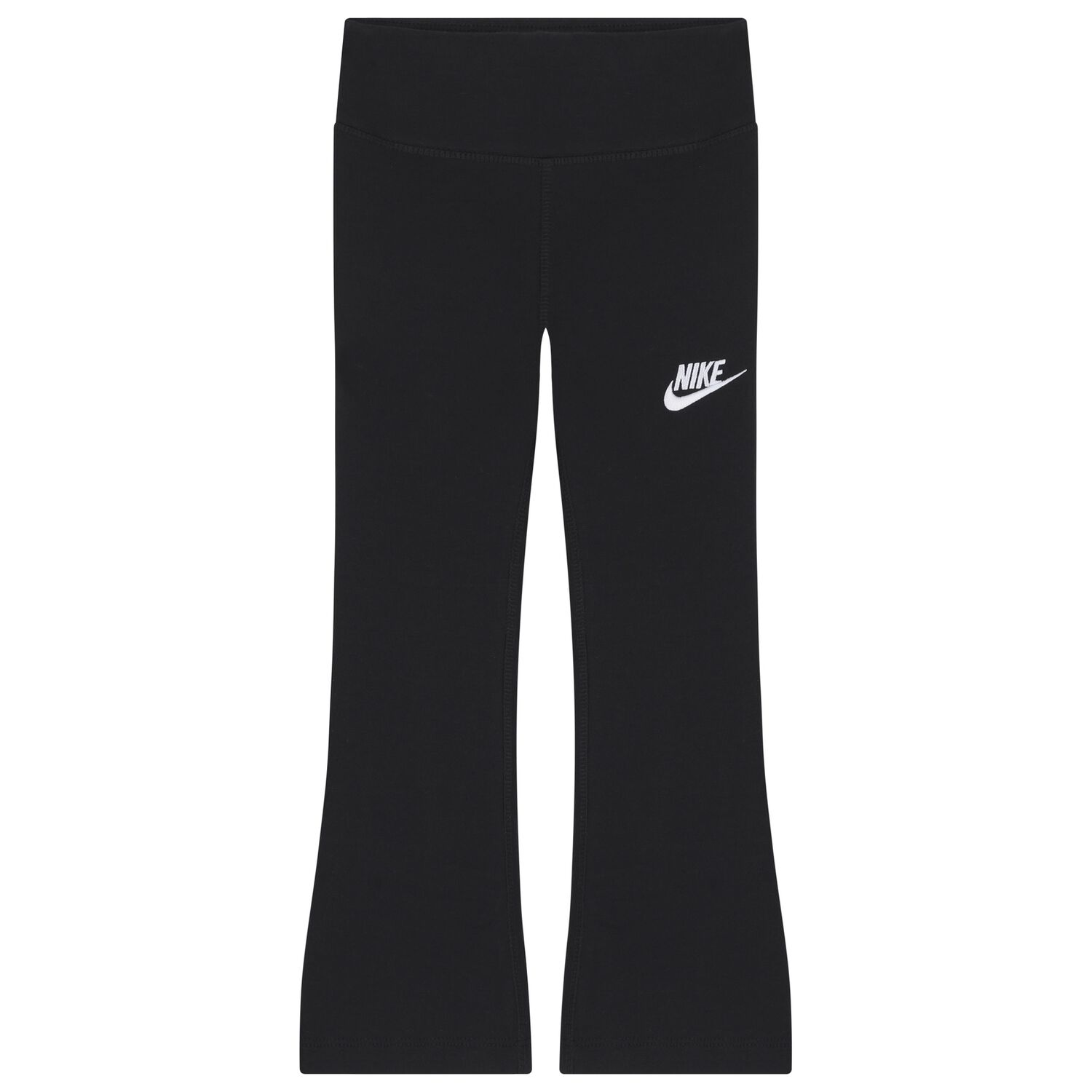 Girls Black Logo Leggings, 1, hi-res image number null