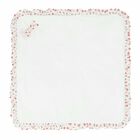 بطانية اطفال بالزهور باللون الابيض للبنات, 1, hi-res