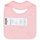 Baby Girls Pink Teddy Bear Logo Babygrow Gift Set, 4, hi-res