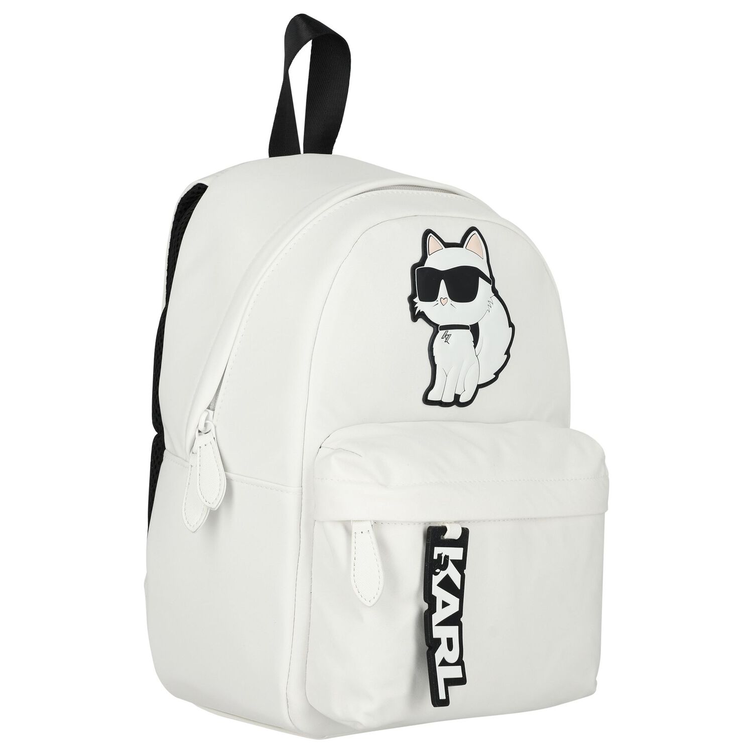 Ivory Choupette Logo Backpack, 2, hi-res