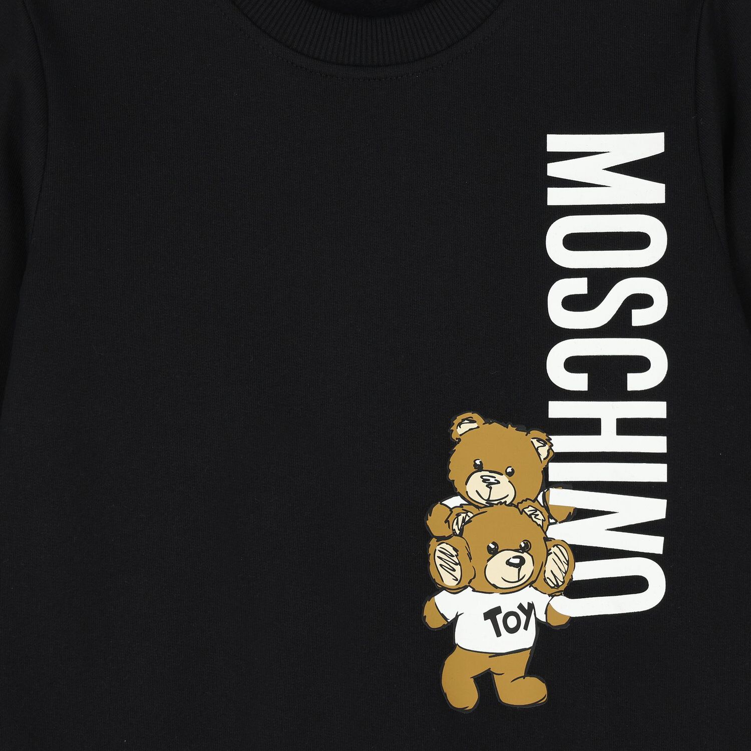 سويتشيرت بشعار تيدي باللون الأسود, 2, hi-res image number null