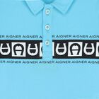 تيشيرت بولو أولاد بالشعار باللون الأزرق والكحلى, 2, hi-res