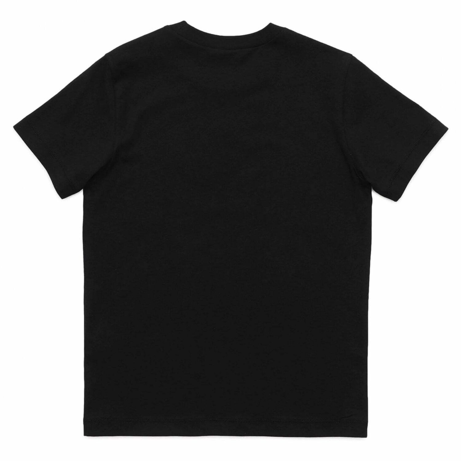 Girls Black Logo T-Shirt, 1, hi-res