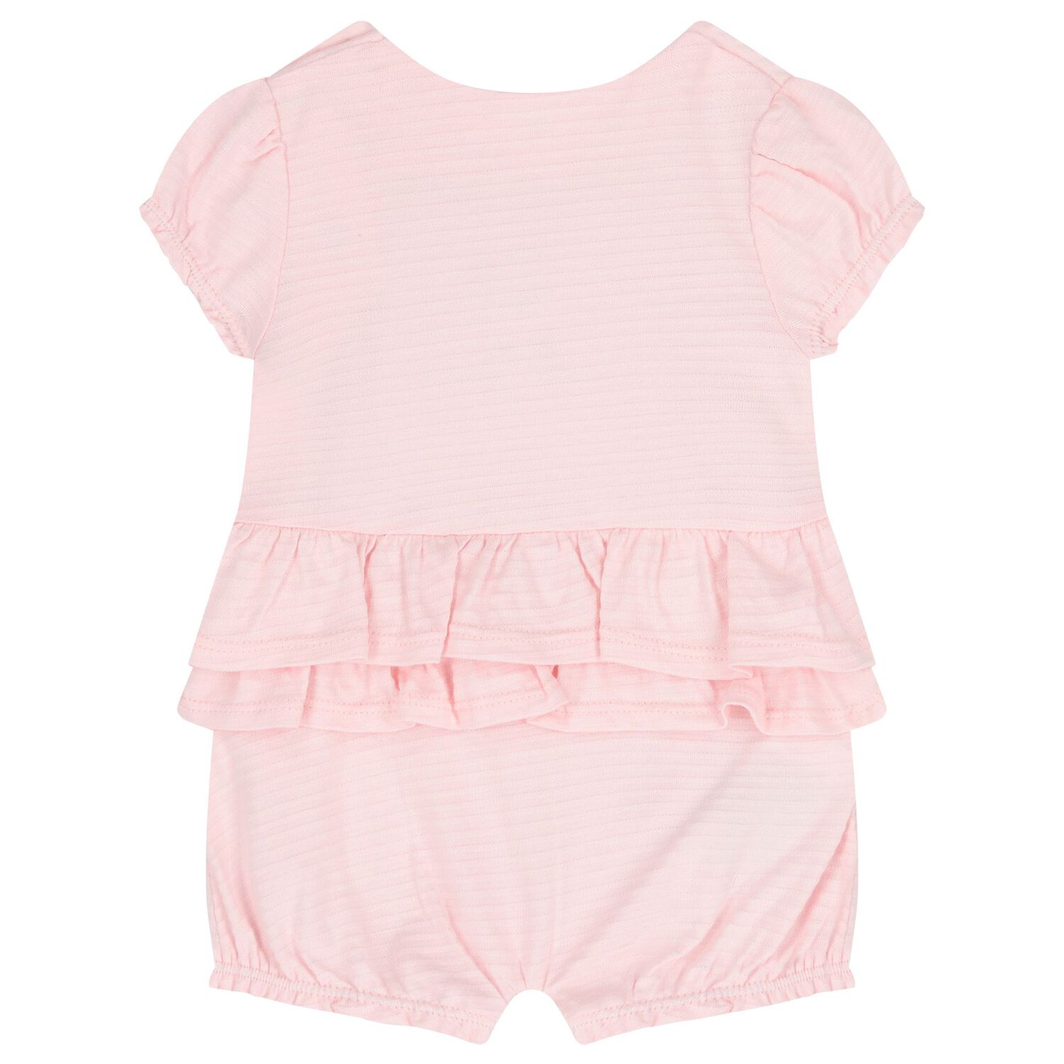 Baby Girls Pink Rompers ( 2-Pack ), 1, hi-res