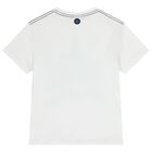 Boys White Shark T-Shirt, 1, hi-res