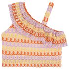 Girls Multi-Coloured Knitted Shorts Set, 1, hi-res