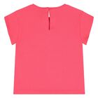 Younger Girls Pink Fruits T-Shirt, 1, hi-res