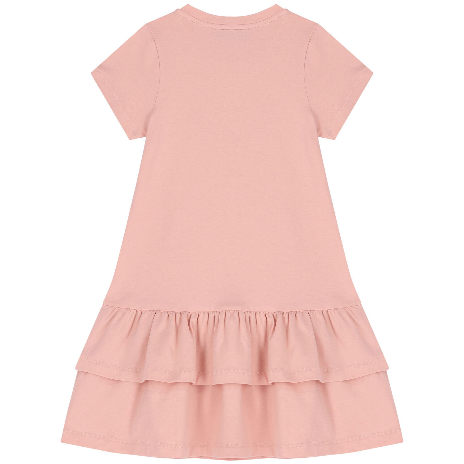 فستان بالشعار باللون الوردي , 2, hi-res image number null