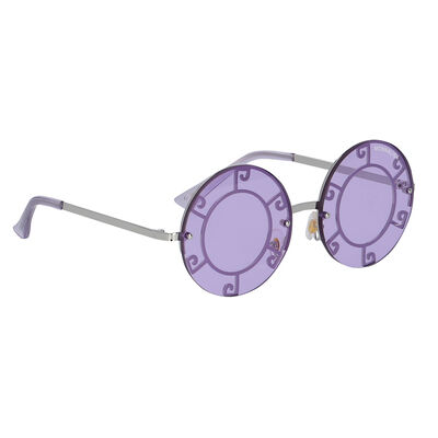 Girls Purple & Silver Sunglasses
