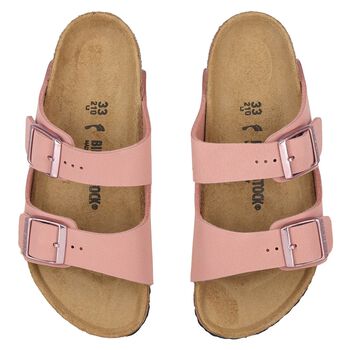 Girls Arizona Pink Clay Sandals