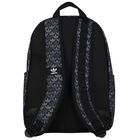 Black Trefoil Logo Backpack, 1, hi-res