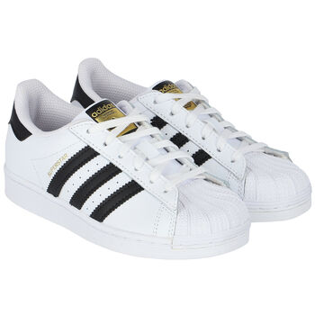White Superstar Trainers