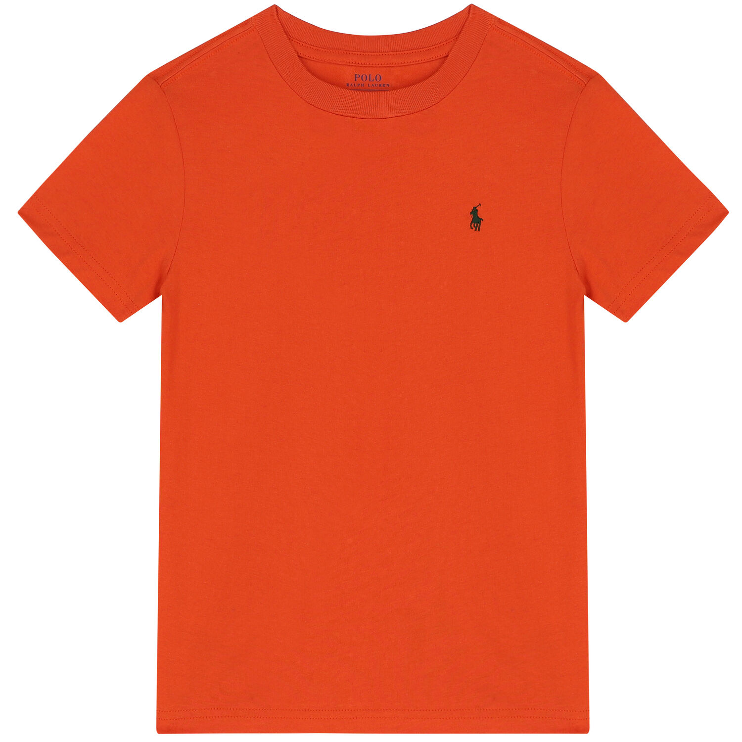 Boys Orange Logo T-Shirt, 1, hi-res