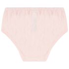 طقم بنات فستان باللون الأبيض والوردي, 1, hi-res