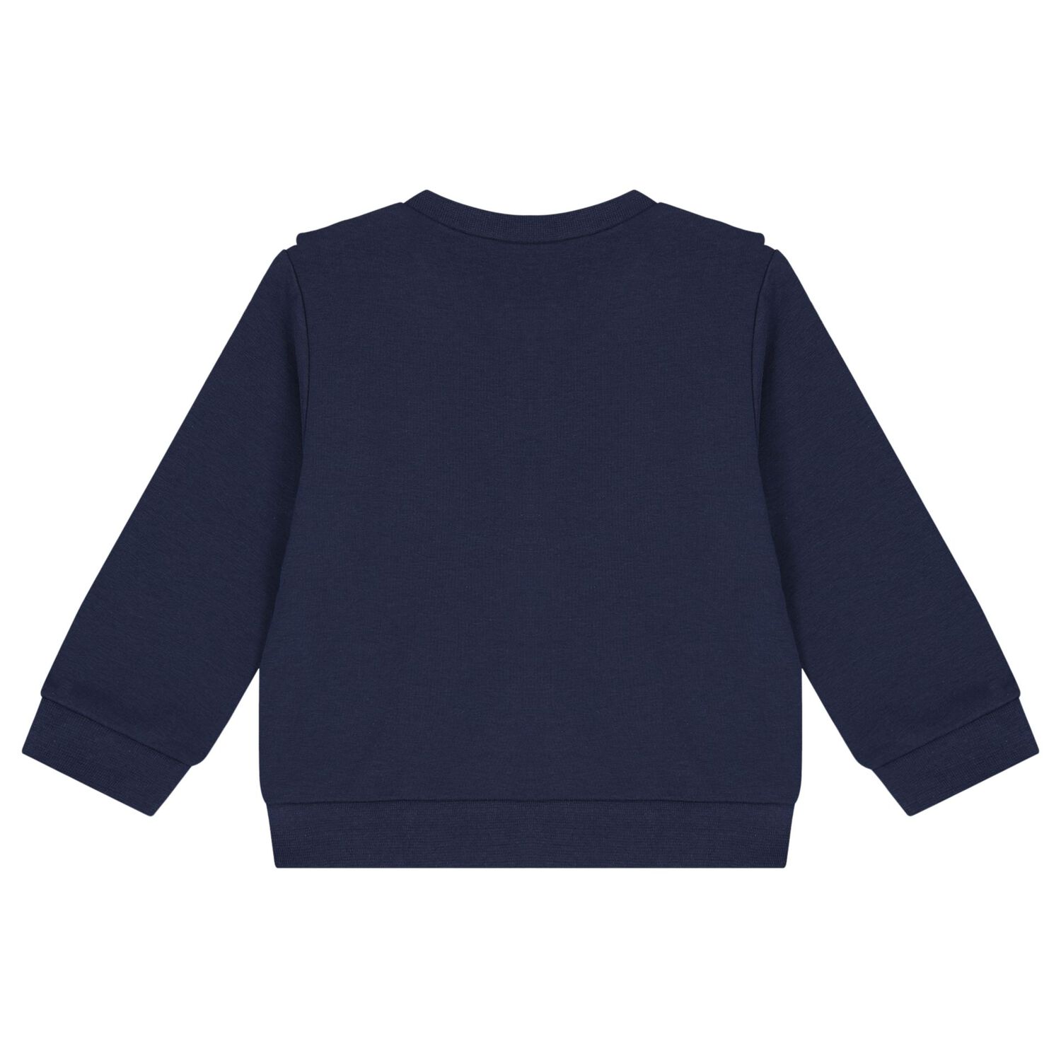 Younger Girls Navy Blue Logo Tracksuit, 1, hi-res image number null