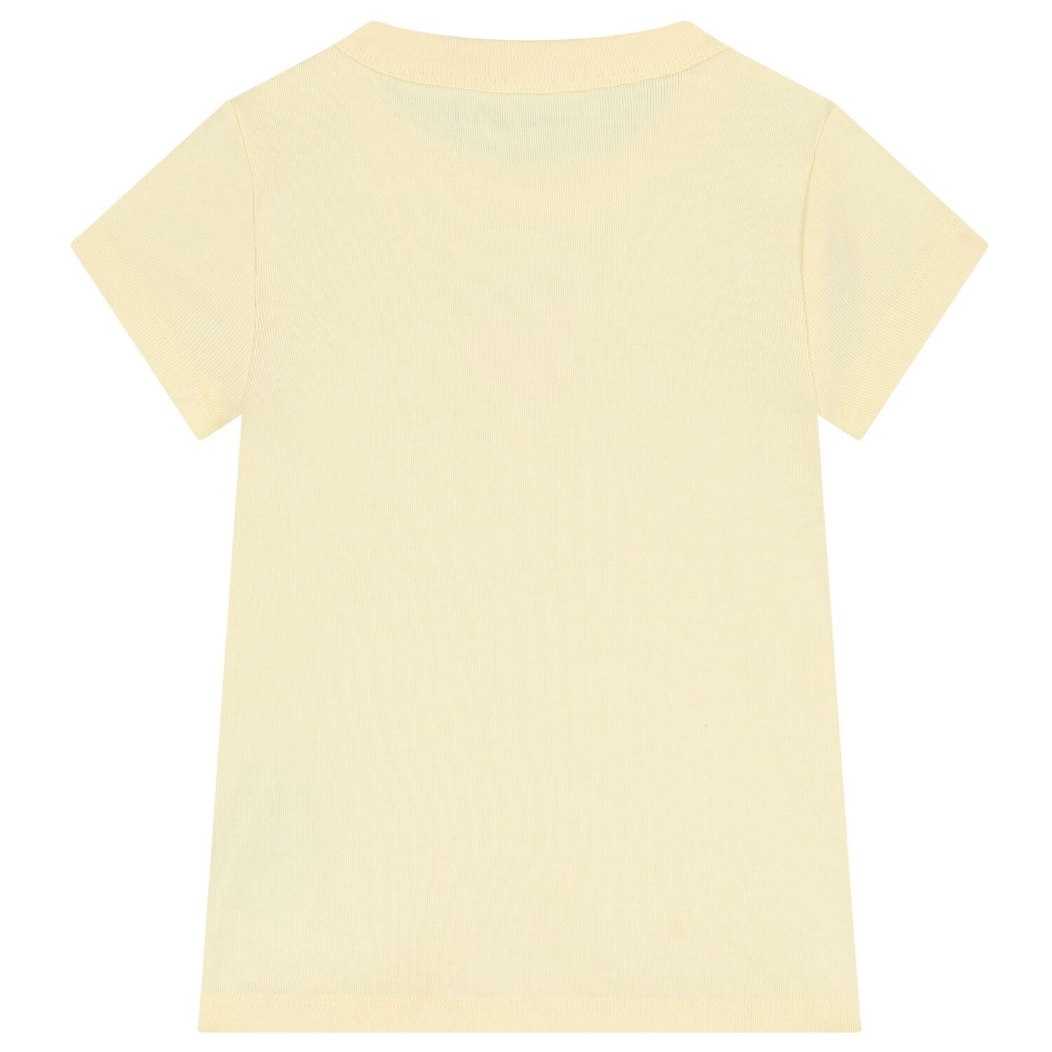 Girls Yellow Logo T-Shirt, 1, hi-res