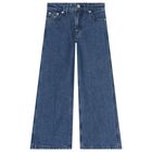 بنطلون جينز باللون الأزرق للبنات, 1, hi-res