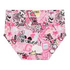 Baby Girls Pink Logo Dress Set, 2, hi-res