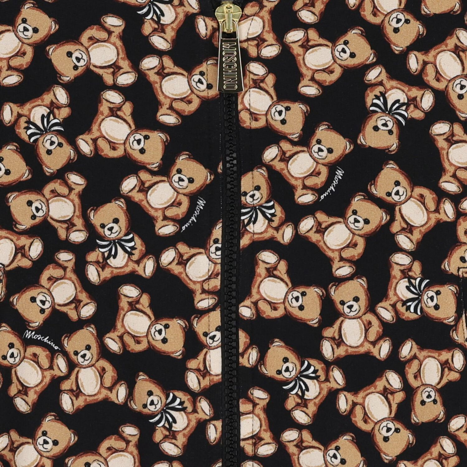 توب بنات هودى بسحاب بطبعه تيدى بير باللون الاسود , 1, hi-res image number null