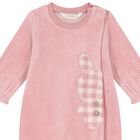 Baby Girls Ivory & Pink Babygrows ( 2-Pack ), 1, hi-res