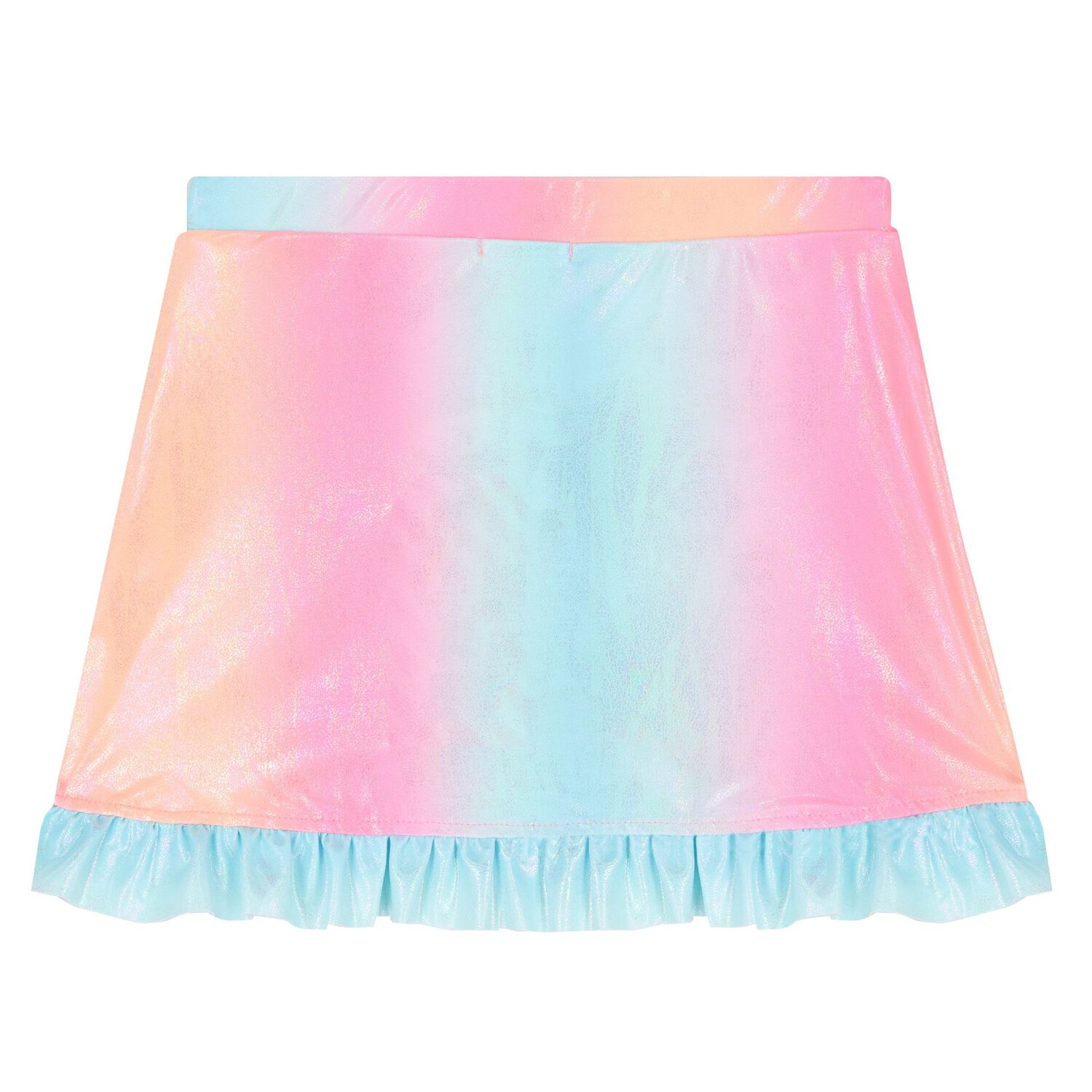 تنورة بنات مزين بالترتر باللون الوردي , 1, hi-res